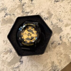 Black casino G shock  watch GA110GA-1A